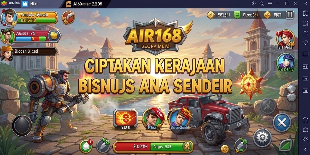 Tampilan menarik dari gameplay AIR168 yang menantang.