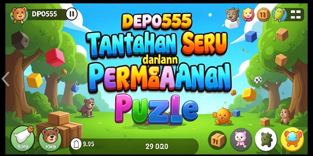 Tampilan gameplay DEPO555 yang menarik dan penuh tantangan.