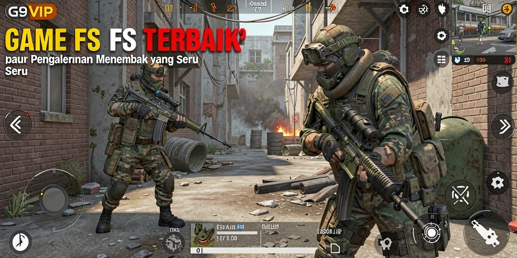 Tampilan menarik dari gameplay G9VIP yang mendebarkan.