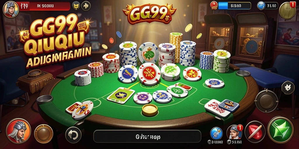 Tampilan gameplay QiuQiu yang seru dan menantang di GG99.