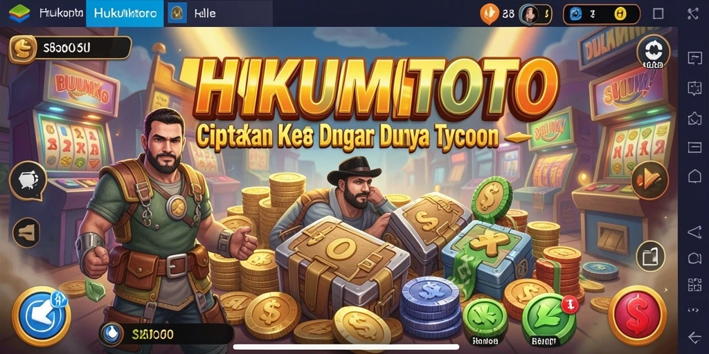 Screenshot menampilkan gameplay HUKUMTOTO yang menarik.