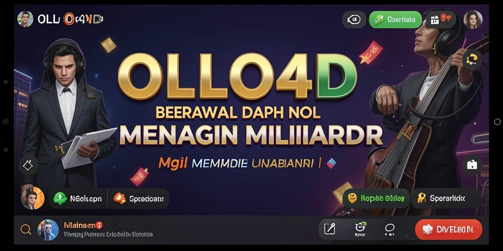 Screenshot gameplay OLLO4D menunjukkan kelincahan Anda dalam mengelola bisnis.