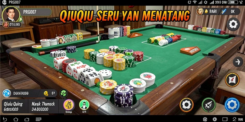 Tampilan menarik dalam gameplay QiuQiu PRG007.