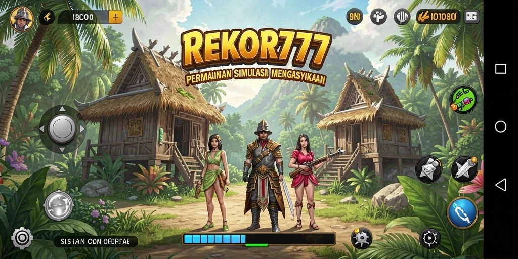 Tampilan gameplay REKOR777 yang menarik dan interaktif.