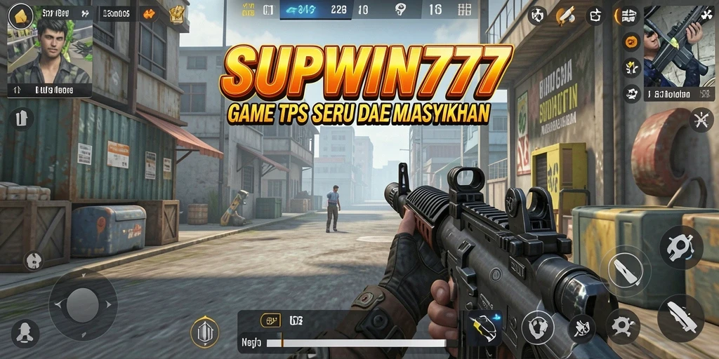 Screenshot ini menampilkan aksi seru dalam gameplay TPS SUPWIN777.