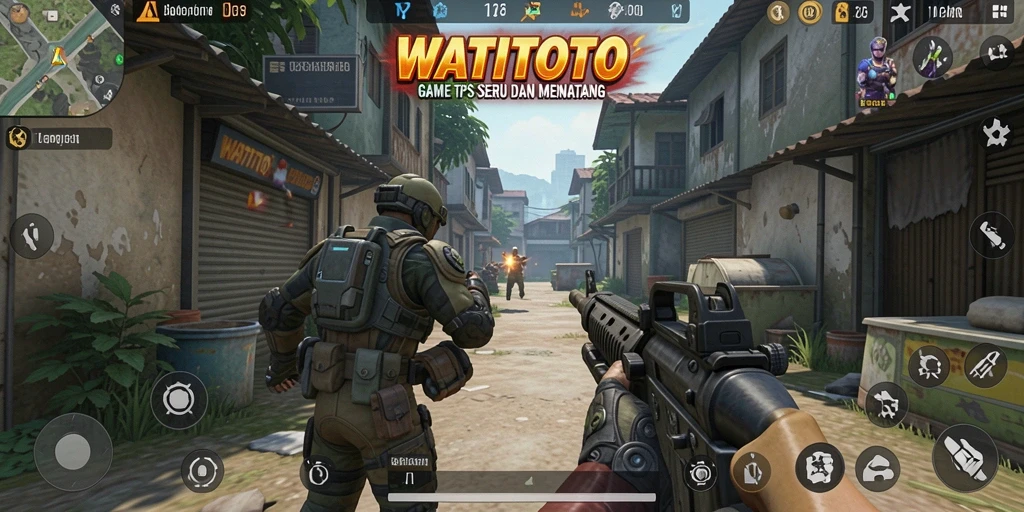 Tampilan utama gameplay WATITOTO yang menarik dan penuh aksi.